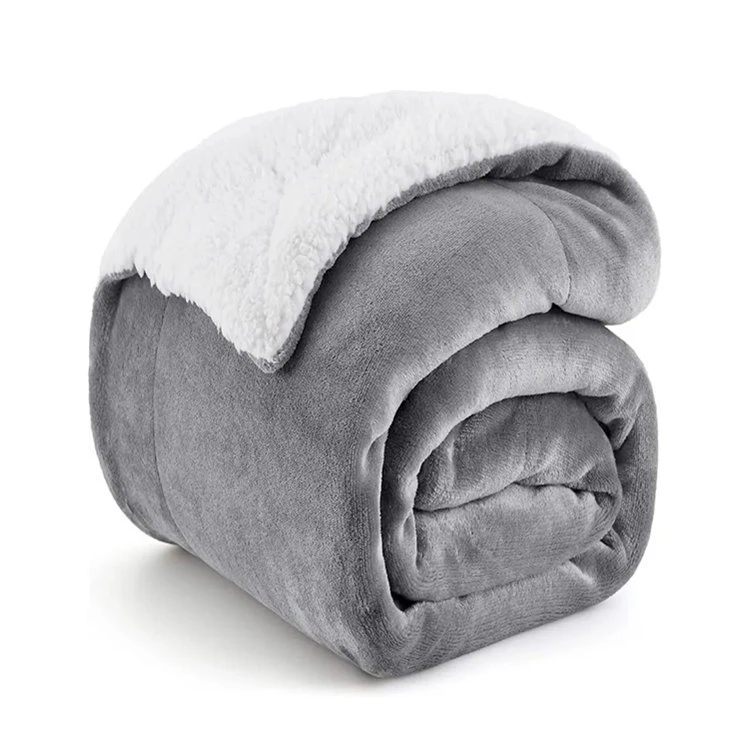 100% Poliester Sherpa Blanket