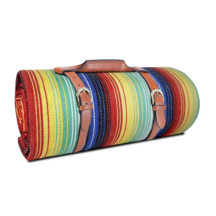 100 fil-mija Polyester Travel Plushs Fleece Picnic Blanket