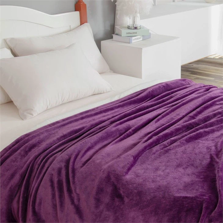 China Coral Fleece Blanket For Winter