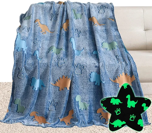 Dinosaur Flannel Kutra Luminuża