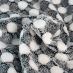 Double Sided Roll 100 fil-mija Polyester Coral Fabric