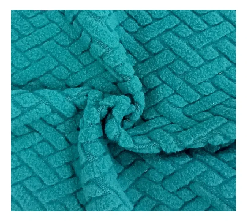 Jacquard Polar Fleece Drop-labra Tessili Polar Fleece
