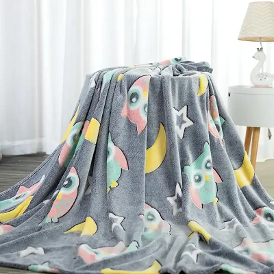 Print Fluorescent Blanket