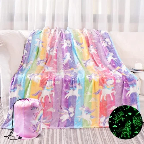 Dinosaur Luminous Blanket