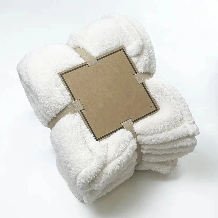 Sherpa Blanket White