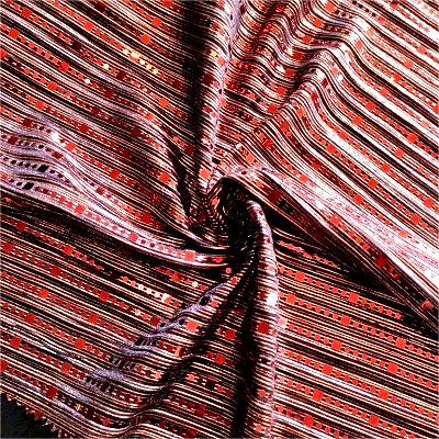 100% Poliester Metalliku Sequins Tessili