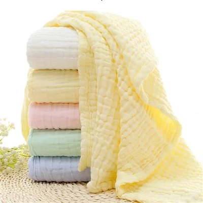 6 Saffi Muslin Garża Baby Blanket