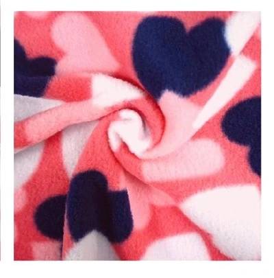 Love Print Double Faced Tessut tas-suf polari