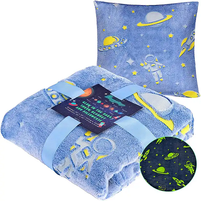 Kutra tar-tarmi luminużi bil-pillow