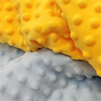 Tessili tal-qroll Minky Dot Dott