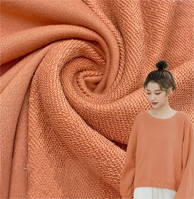 Drapp tal-hoodie maħdum bil-poliester