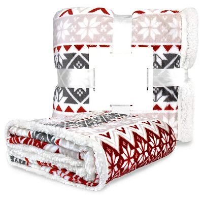 100% kutra tal-Milied tal-poliester