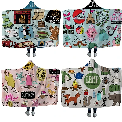 Wearable Hooded Blankets
